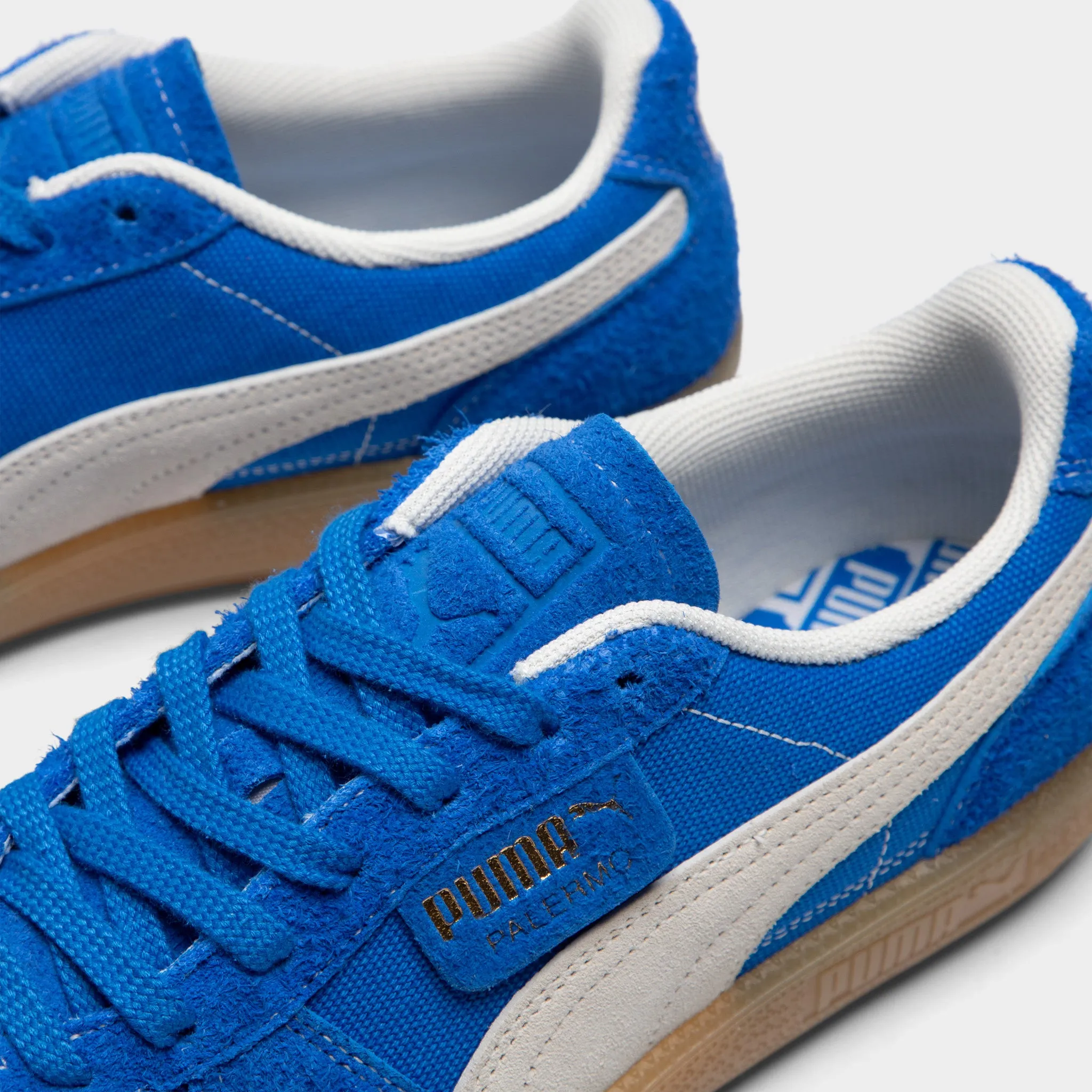 Chaussures Puma Palermo Vintage Hyperlink Bleu / Givré