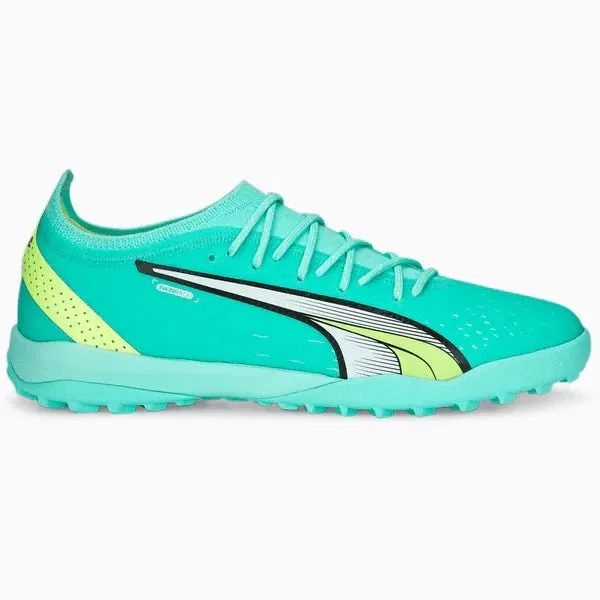 Chaussures de football sur gazon synthétique Puma Ultra Ultimate Cage TF - Étincelle bleue Ultra Match Orange