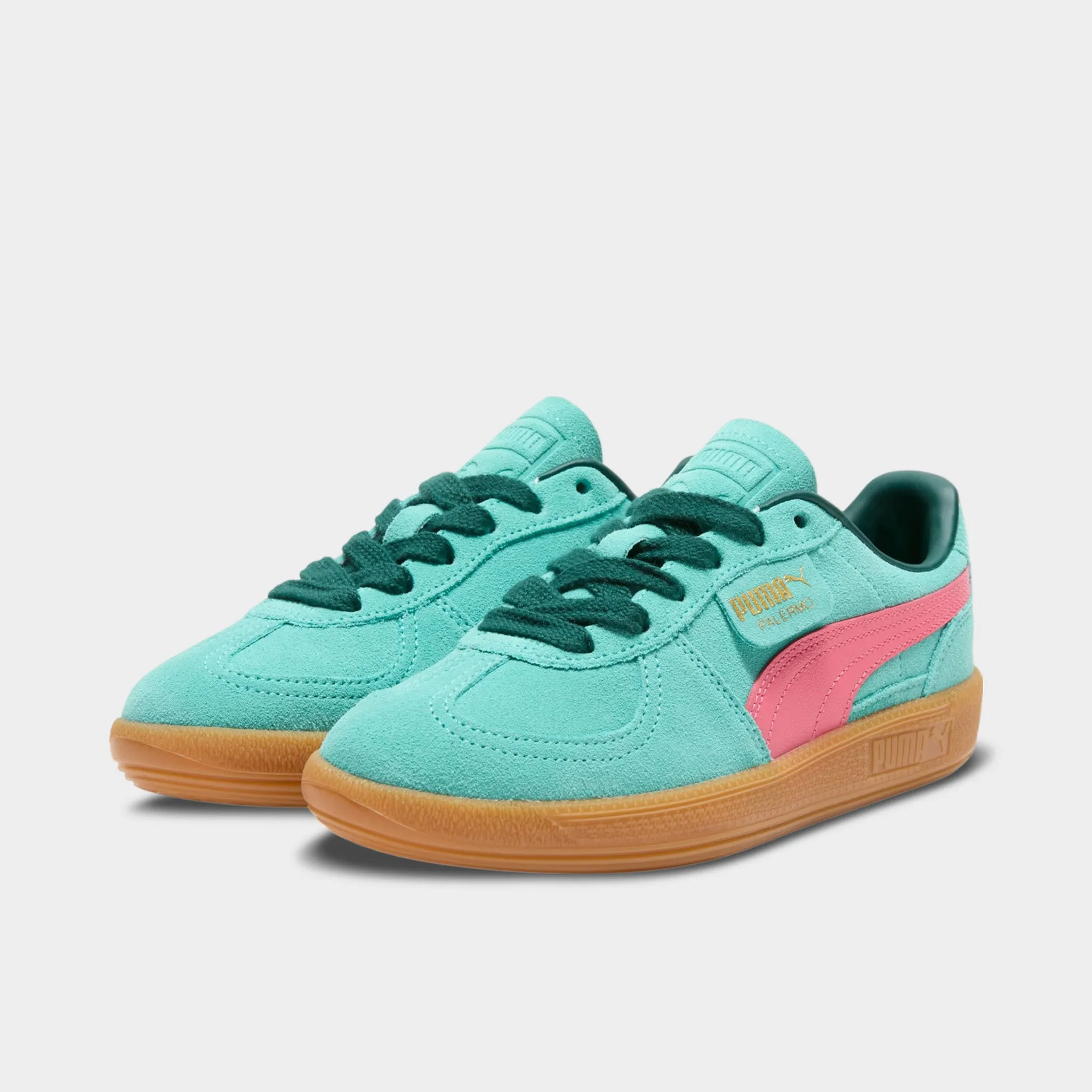 Chaussures Puma pour Femme Palermo Aquatic / Myrte Foncé