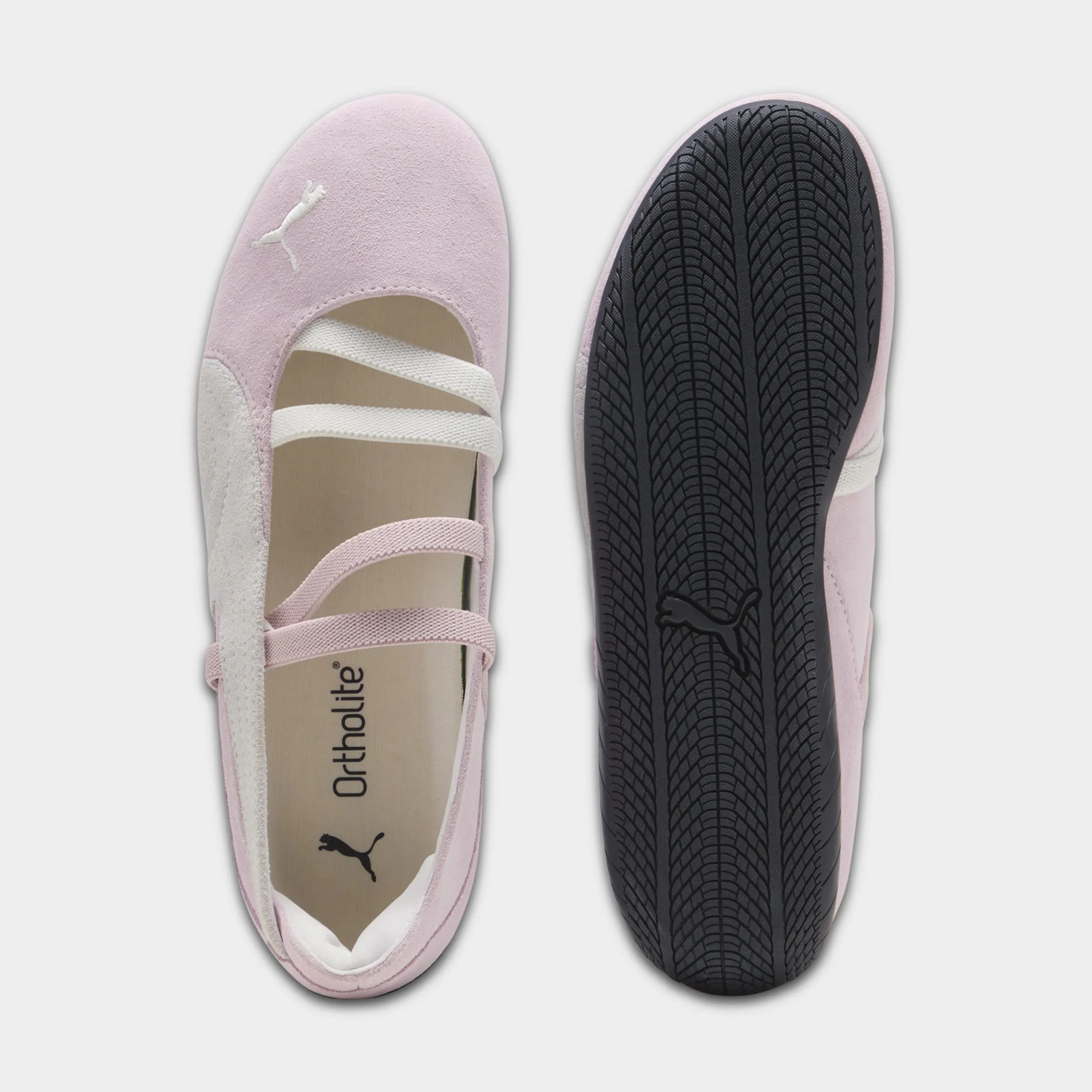 Chaussures Puma Speedcat Ballet SD pour Femmes, Souffle de Rose / Blanc