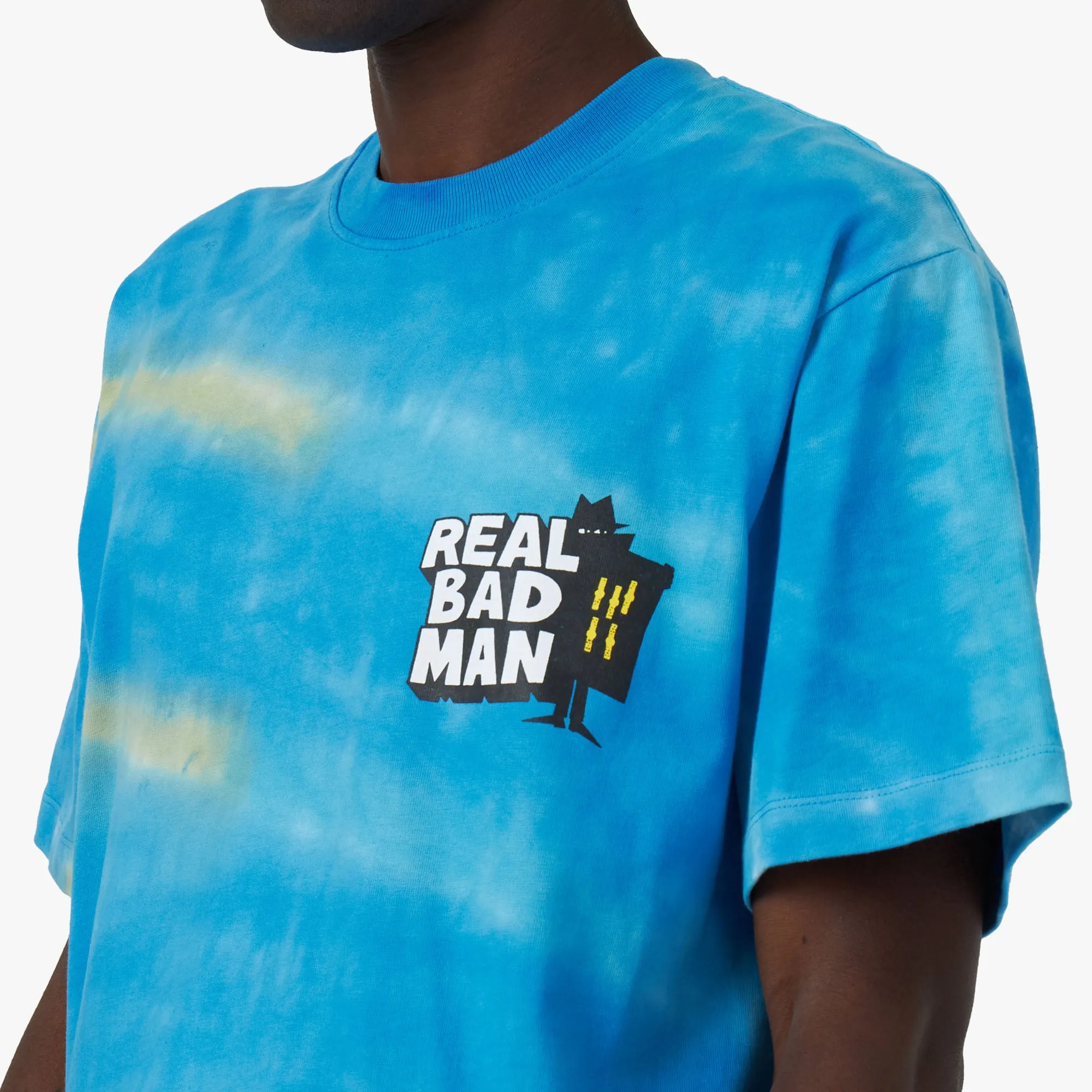 T-shirt Future Days Real Bad Man x Gramicci / Teinture nouée bleue