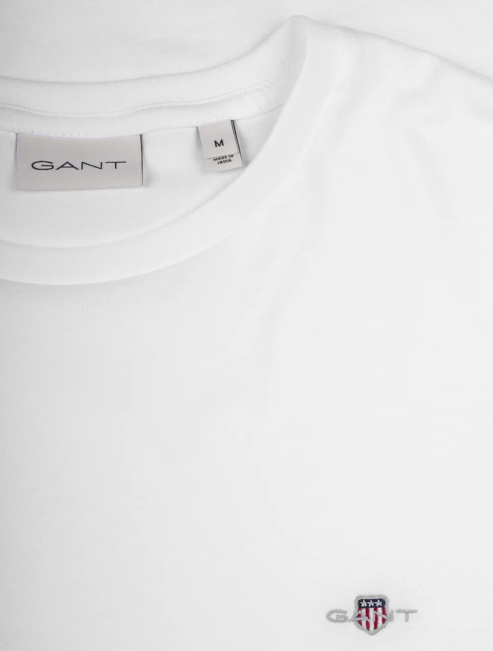 T-shirt Regular Fit Shield à manches courtes Blanc