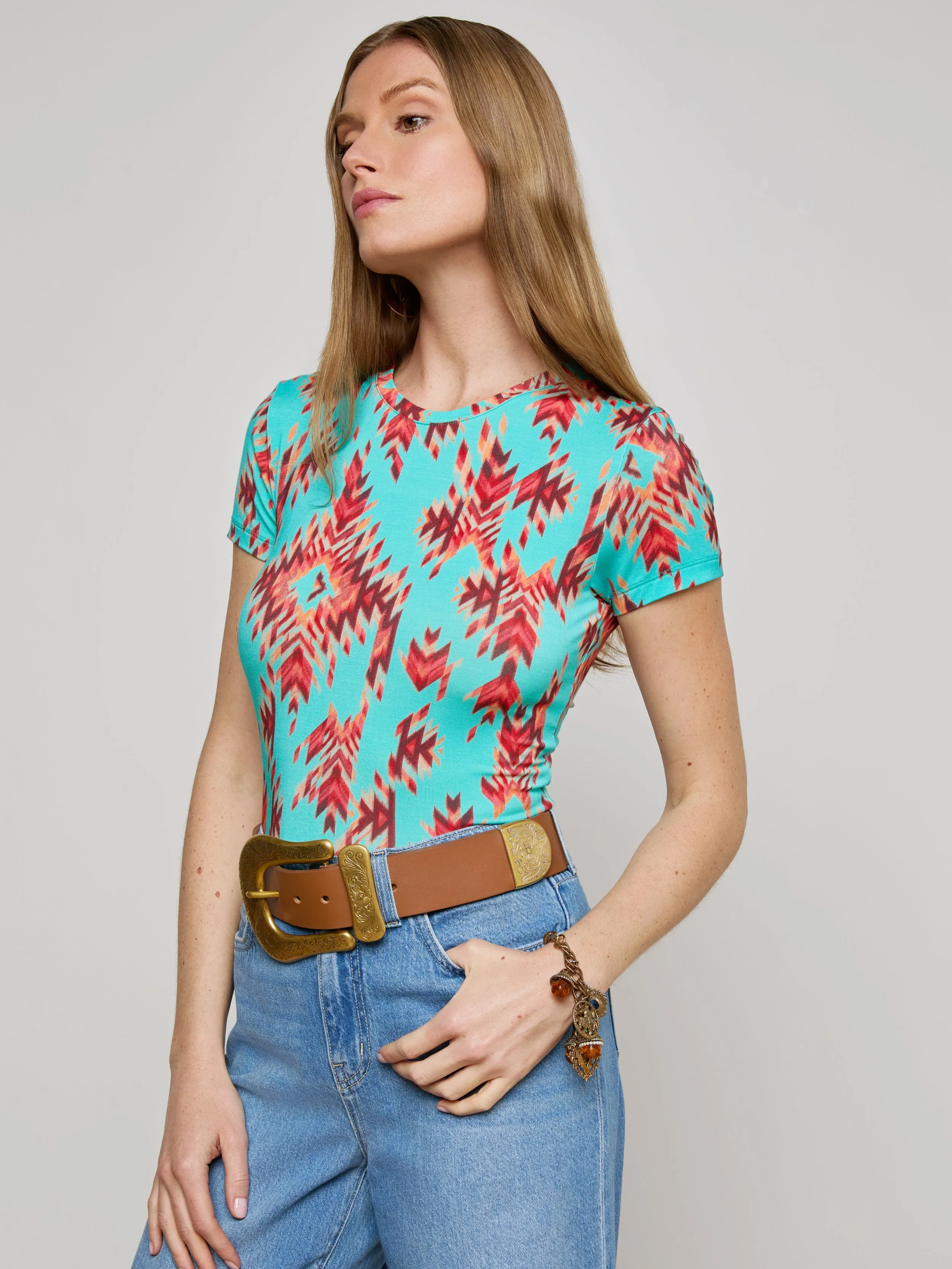 T-shirt ajusté Ressi