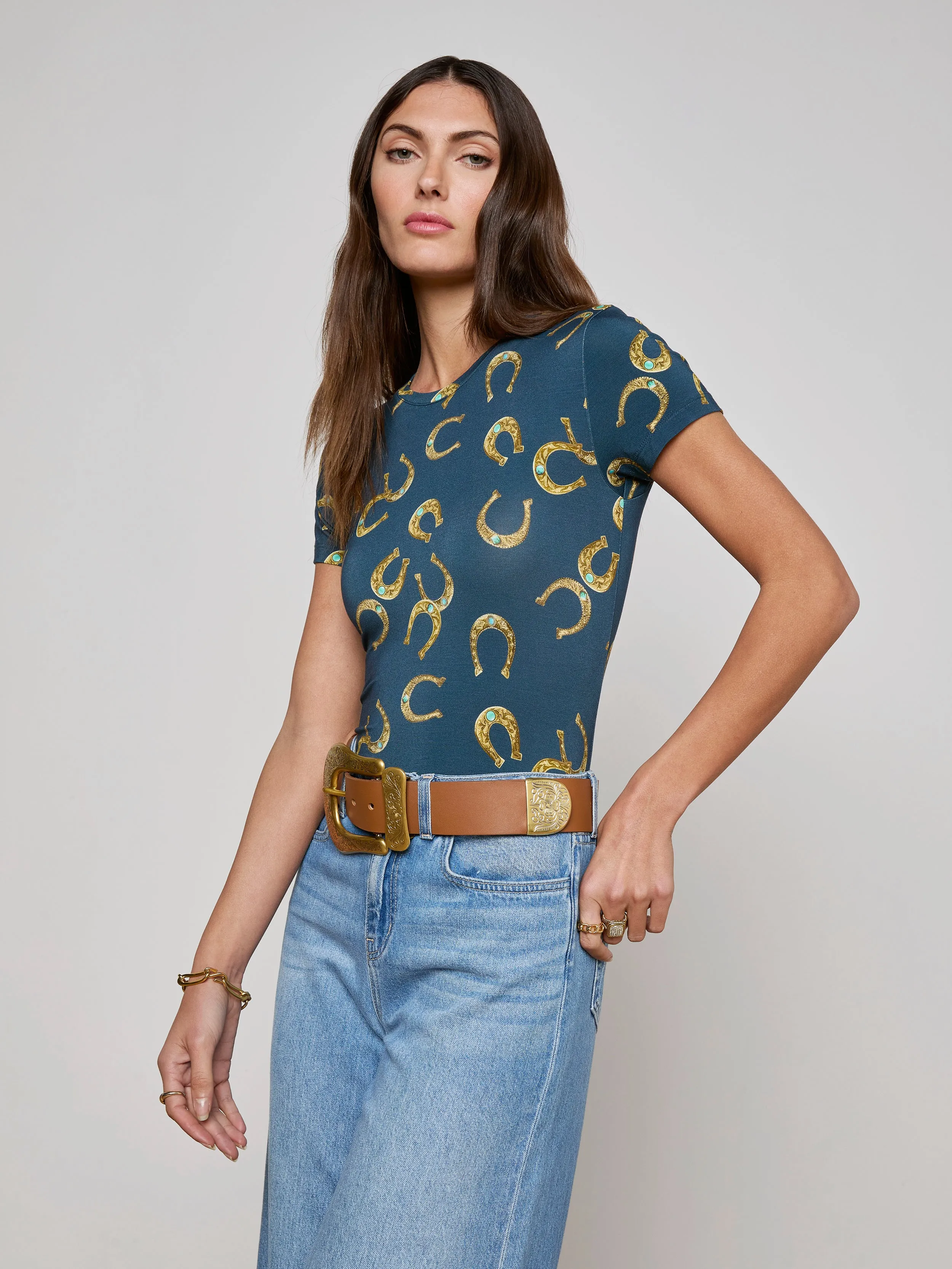 T-shirt ajusté Ressi