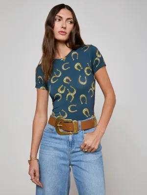 T-shirt ajusté Ressi