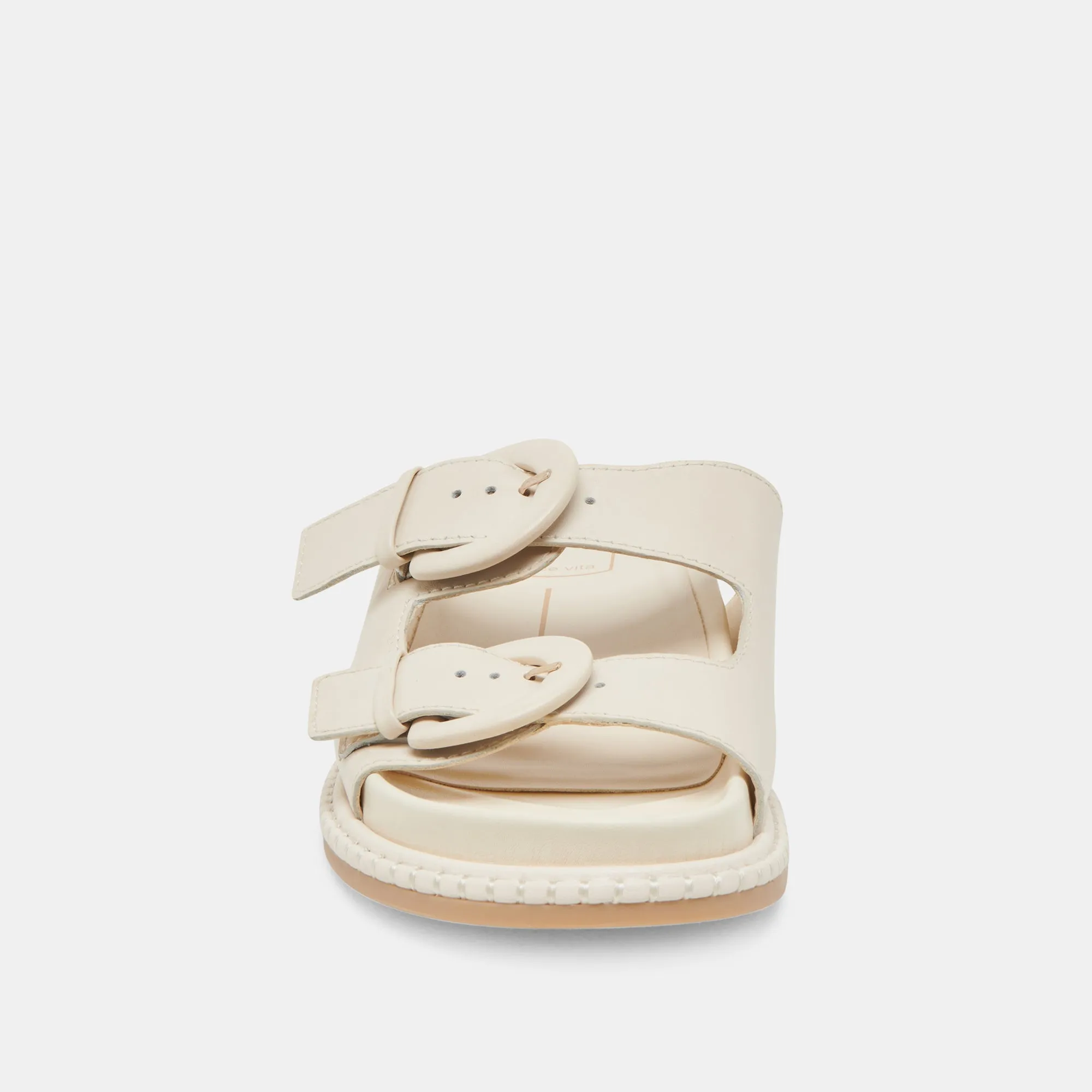 SHAUNY SANDALES EN CUIR BONE