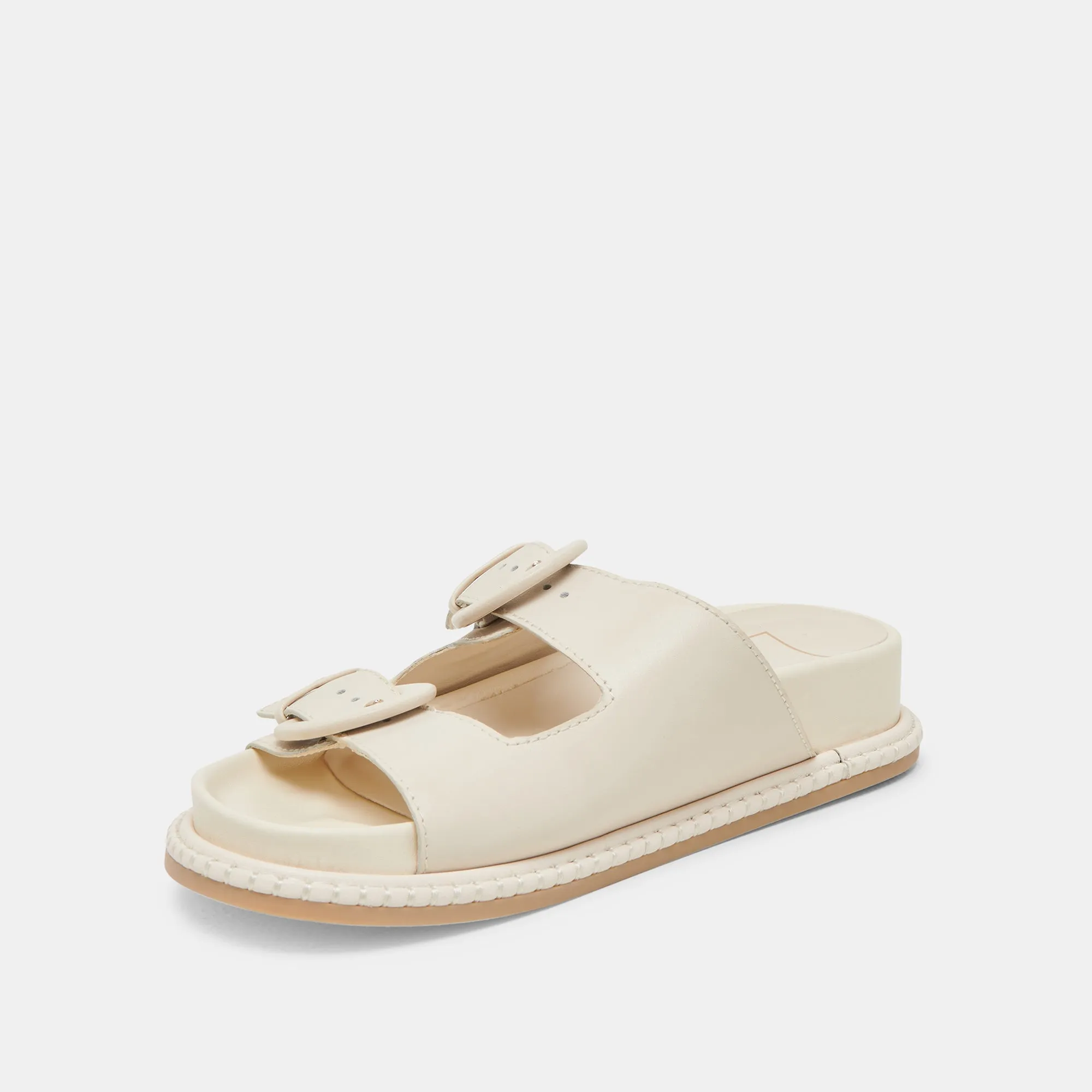 SHAUNY SANDALES EN CUIR BONE