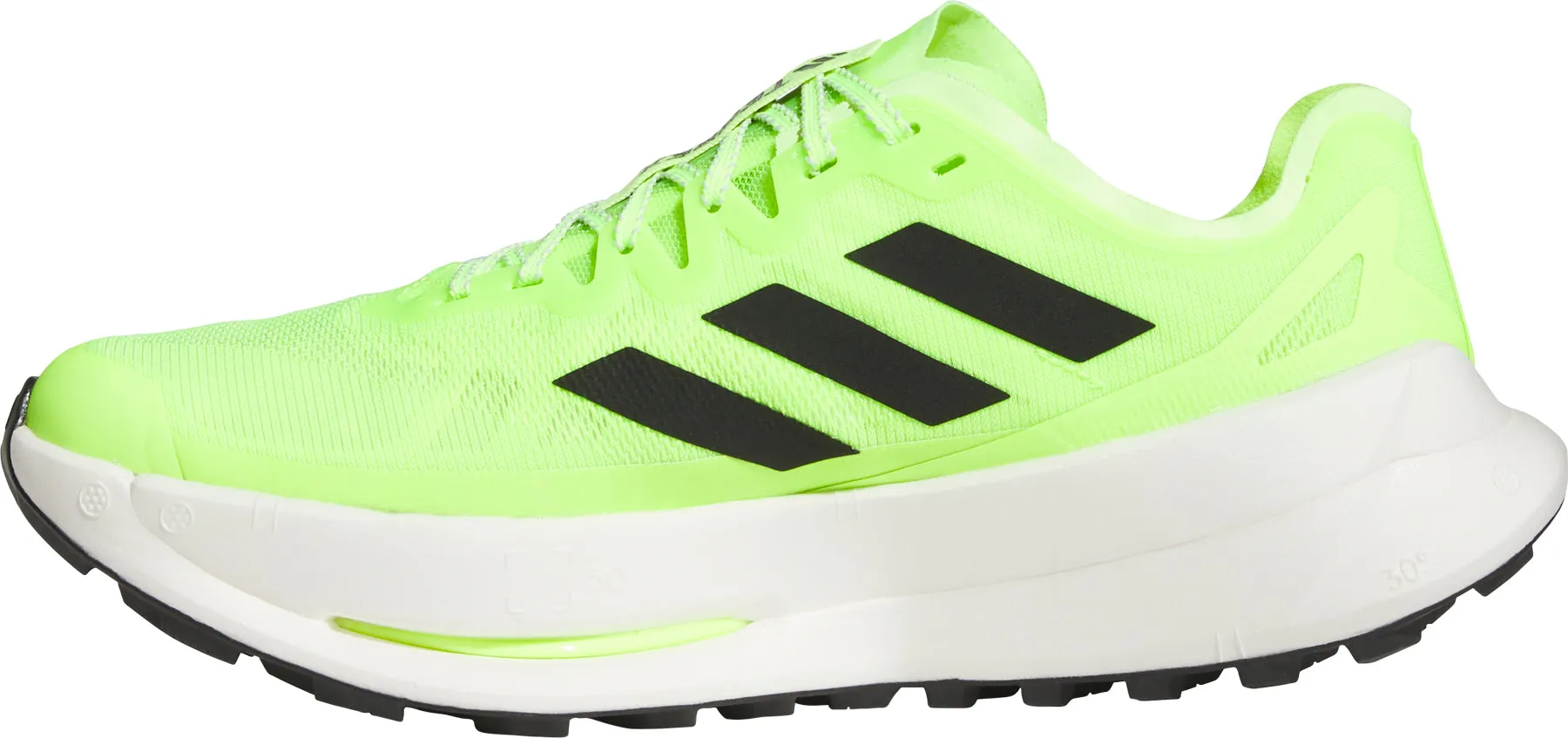 Chaussures Adidas pour hommes Chaussures de trail Adidas Terrex Agravic Speed Ultra pour hommes - Jaune