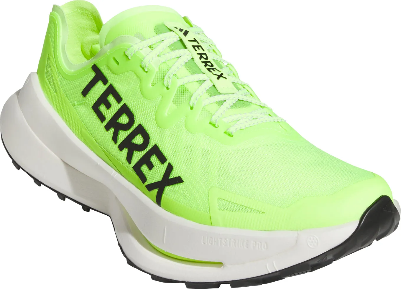 Chaussures Adidas pour hommes Chaussures de trail Adidas Terrex Agravic Speed Ultra pour hommes - Jaune