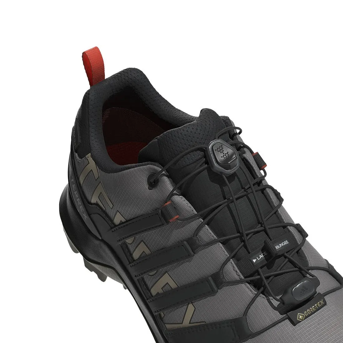 Chaussures Adidas Terrex Homme Adidas Terrex Swift R2 Gore-Tex Chaussures de Randonnée Gris Charbon / Noir de Base / Olive Stratus