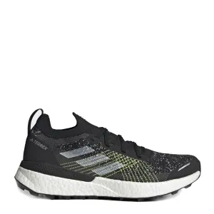 Chaussures Adidas Terrex pour Homme Adidas Terrex Two Ultra Trail Running Shoes Noir de Base / Blanc Nuage / Jaune Solaire