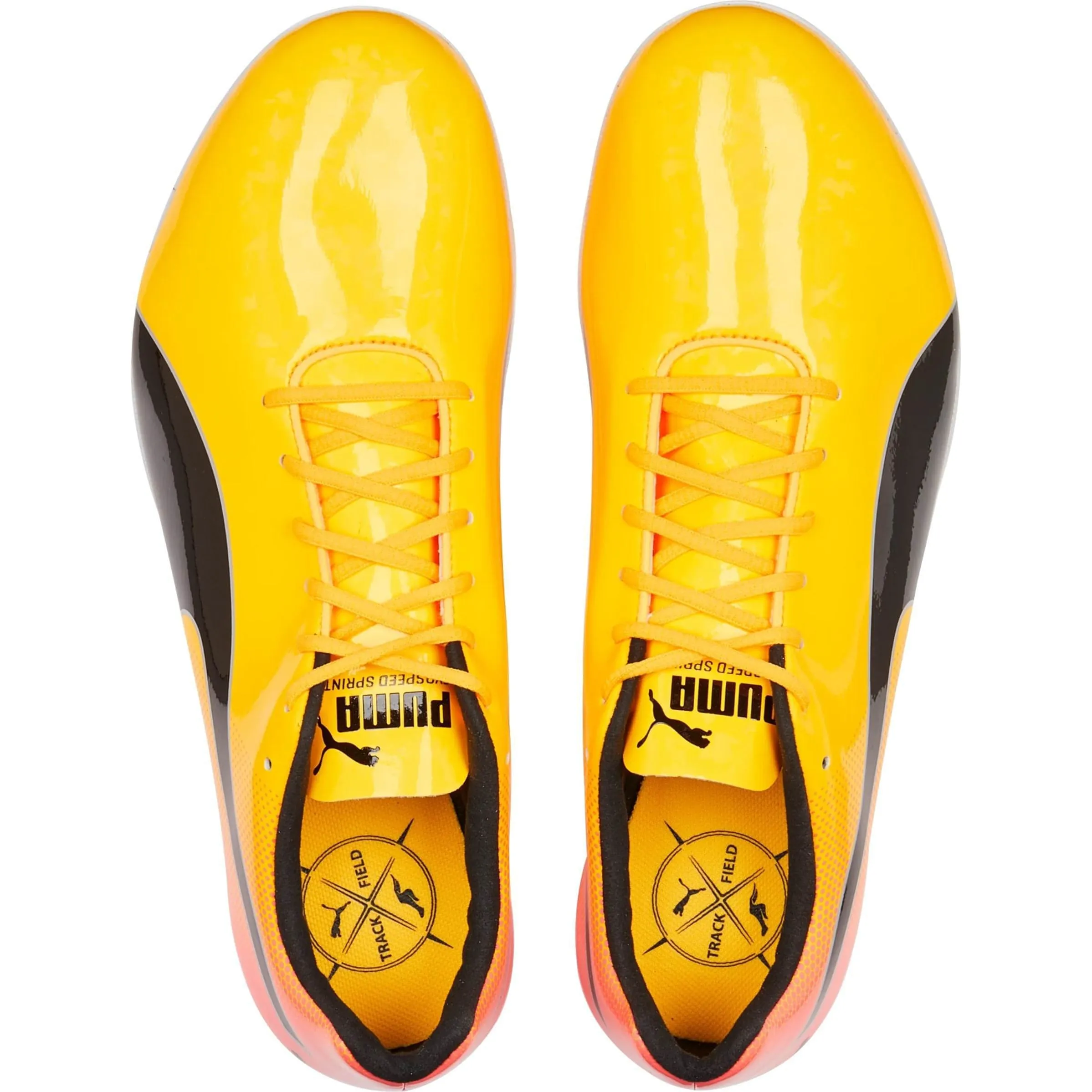 Chaussures Puma Puma evoSpeed Sprint 14 Pointes de Course - Orange