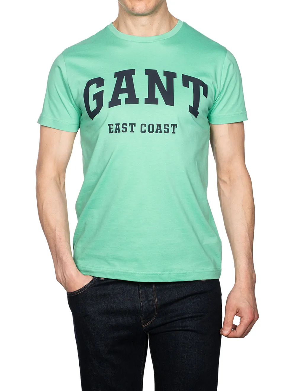 T-shirt à manches courtes menthe douce