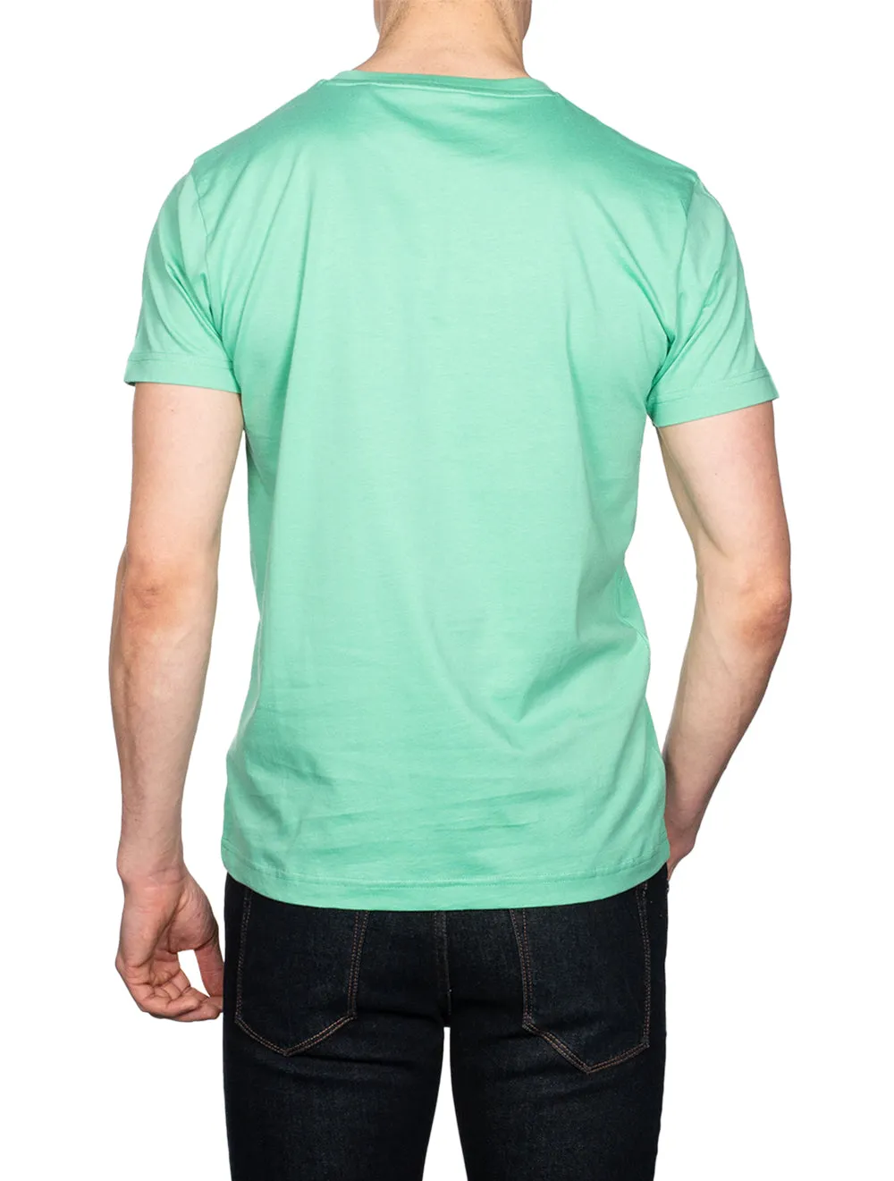 T-shirt à manches courtes menthe douce