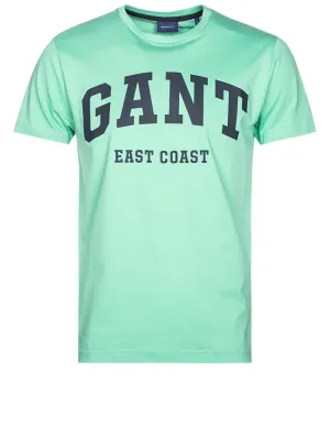 T-shirt à manches courtes menthe douce
