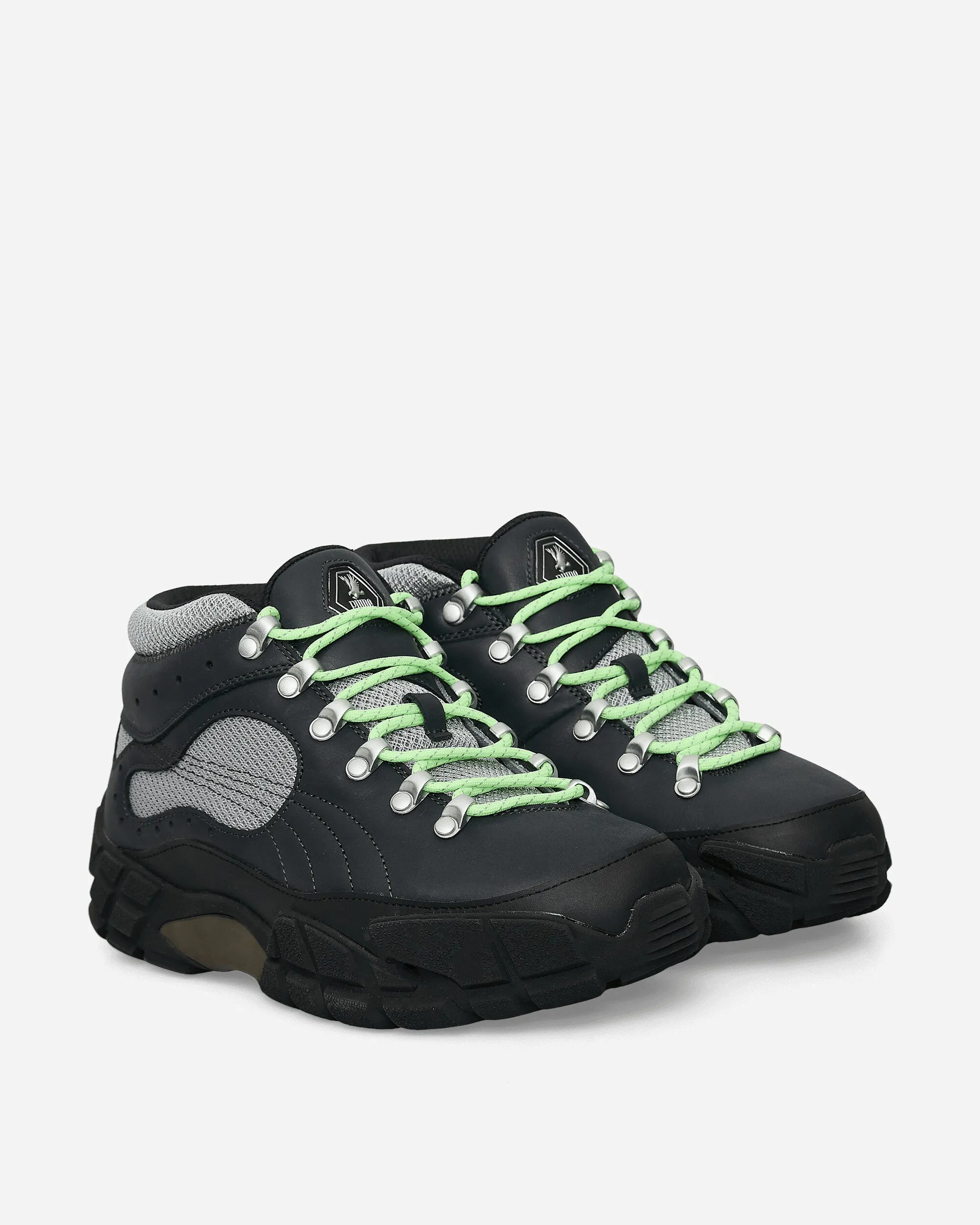 Skepta Forever Mid Sneakers Plat Gris Foncé / Argent / Noir