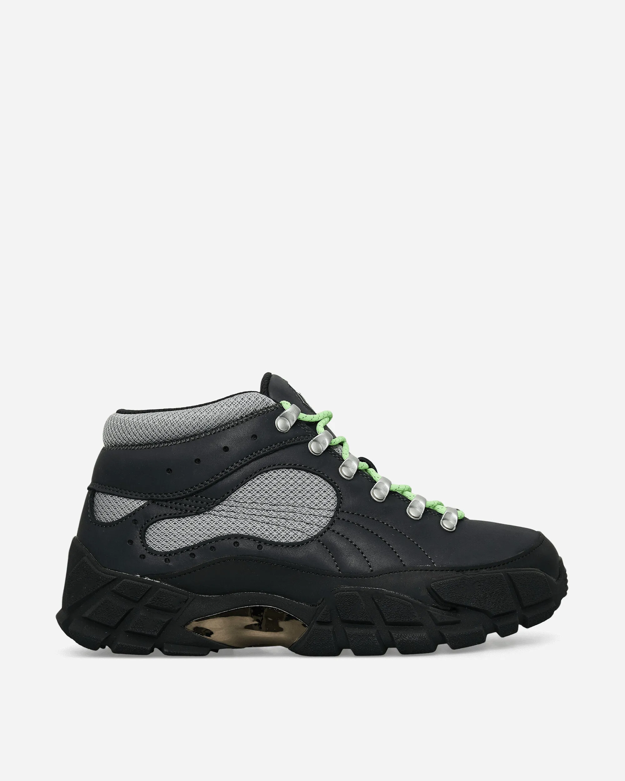 Skepta Forever Mid Sneakers Plat Gris Foncé / Argent / Noir