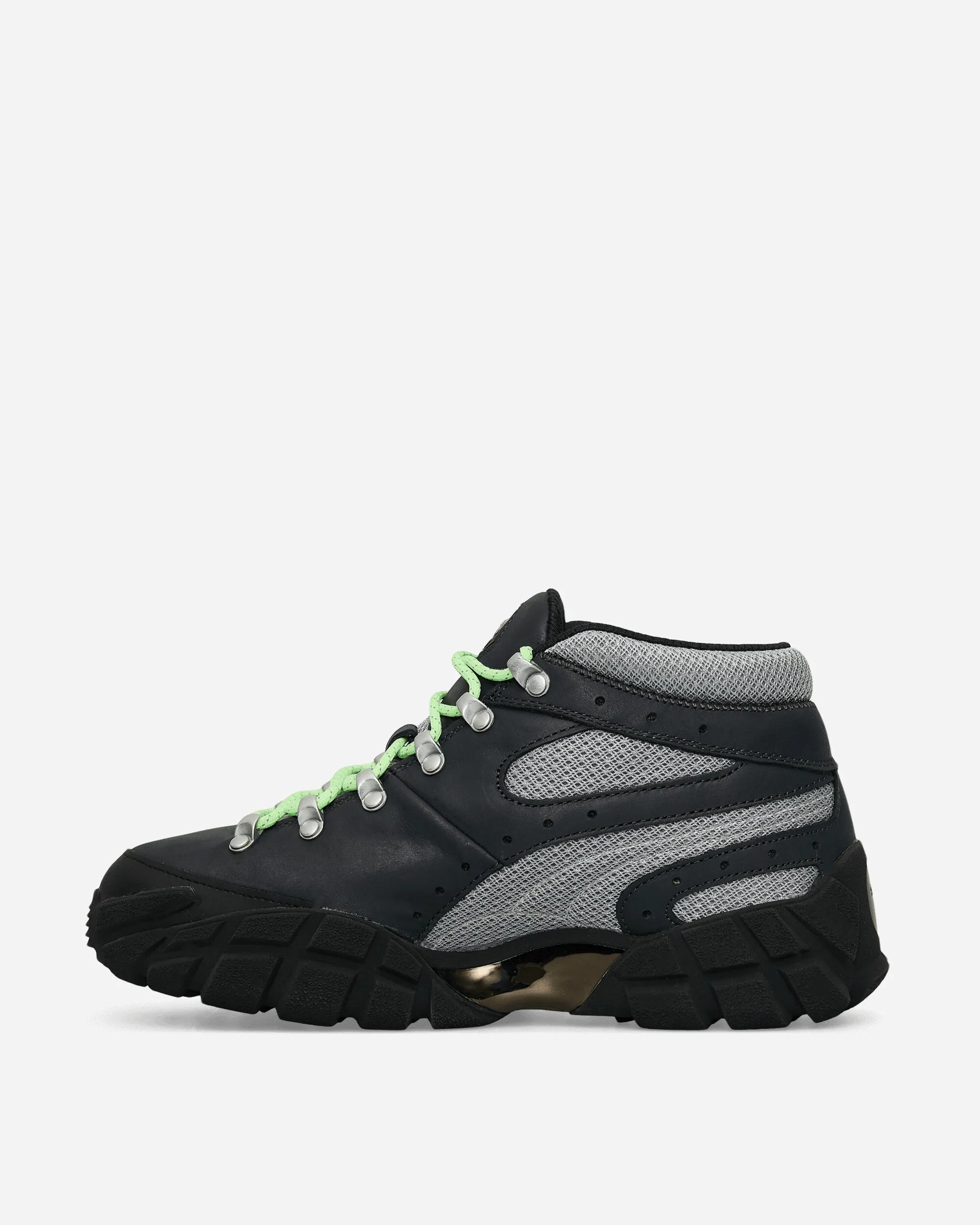 Skepta Forever Mid Sneakers Plat Gris Foncé / Argent / Noir