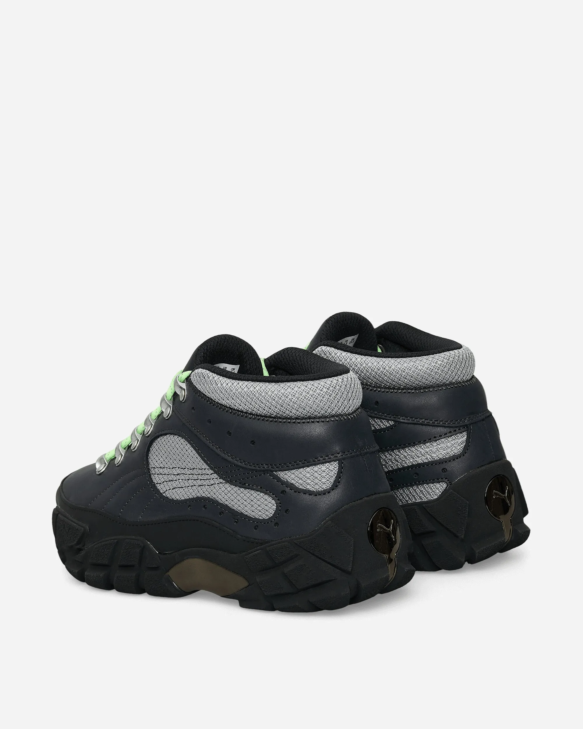 Skepta Forever Mid Sneakers Plat Gris Foncé / Argent / Noir