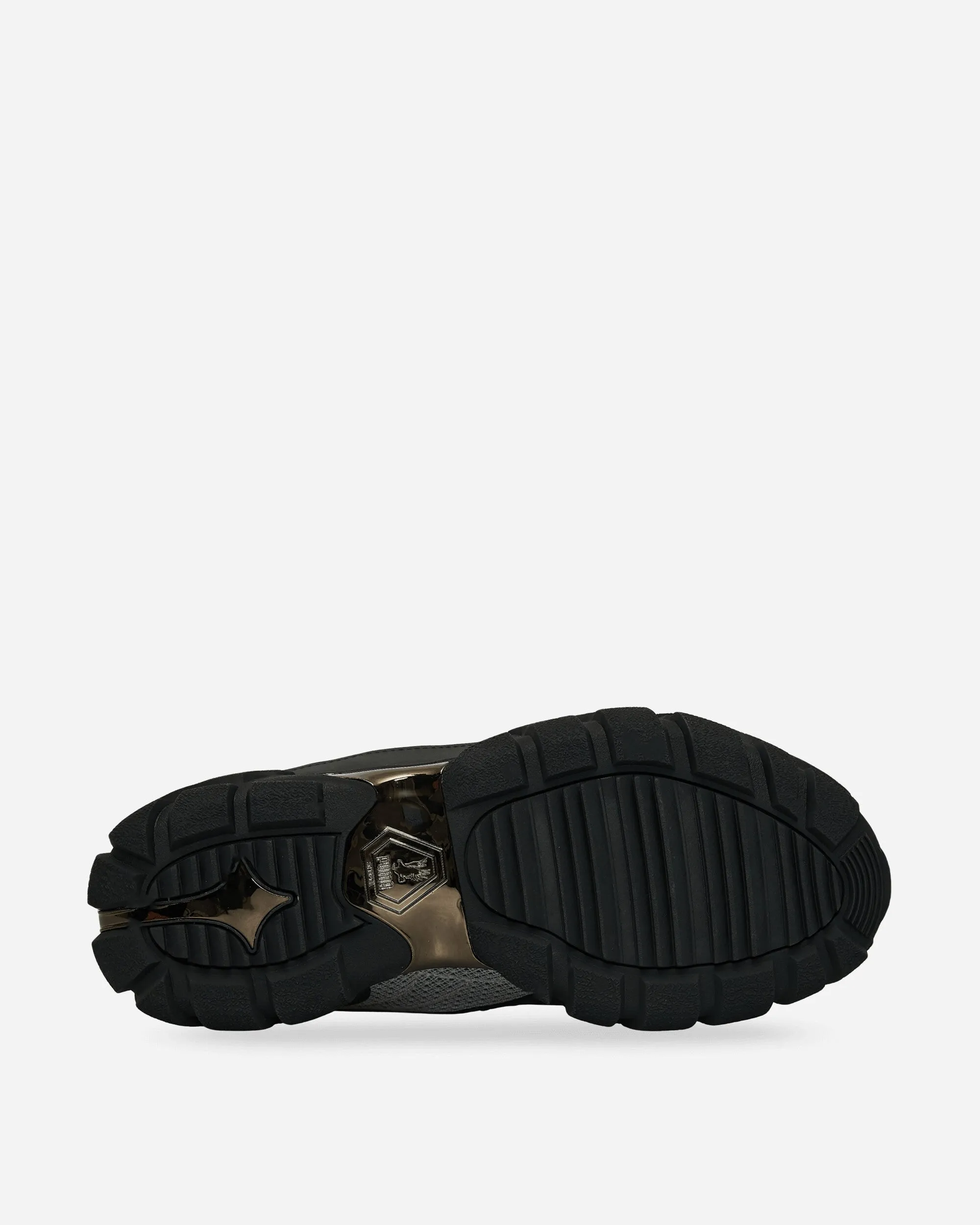Skepta Forever Mid Sneakers Plat Gris Foncé / Argent / Noir