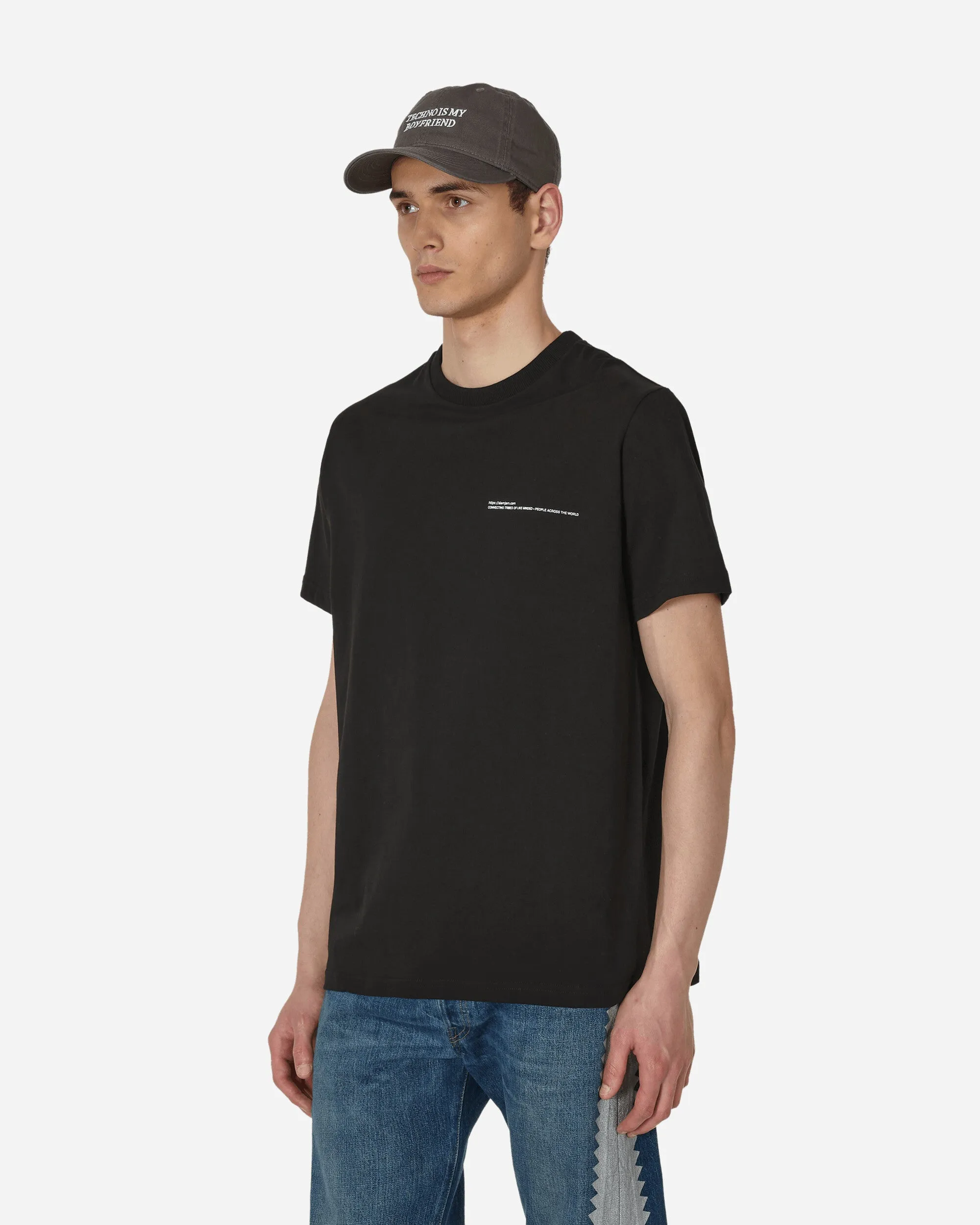 T-Shirt Basic Slam Jam Noir
