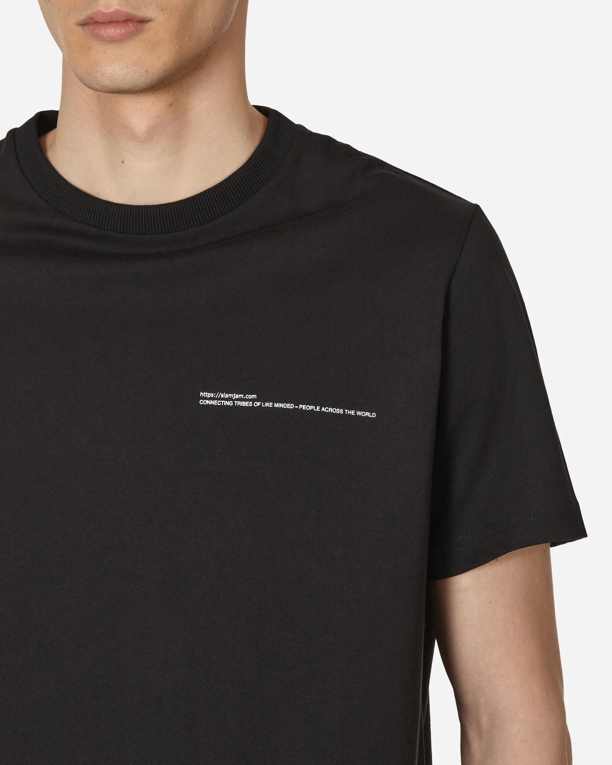 T-Shirt Basic Slam Jam Noir