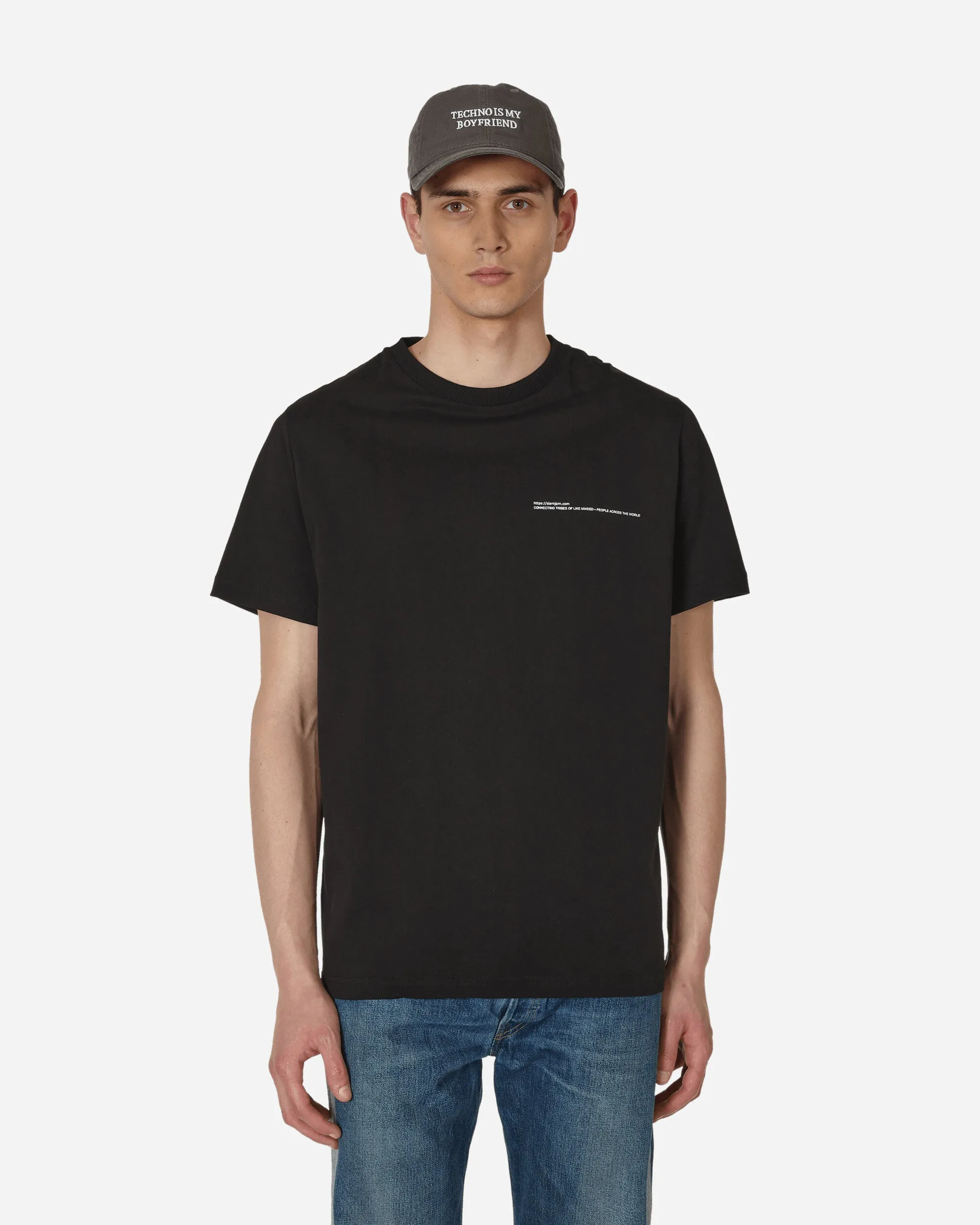 T-Shirt Basic Slam Jam Noir