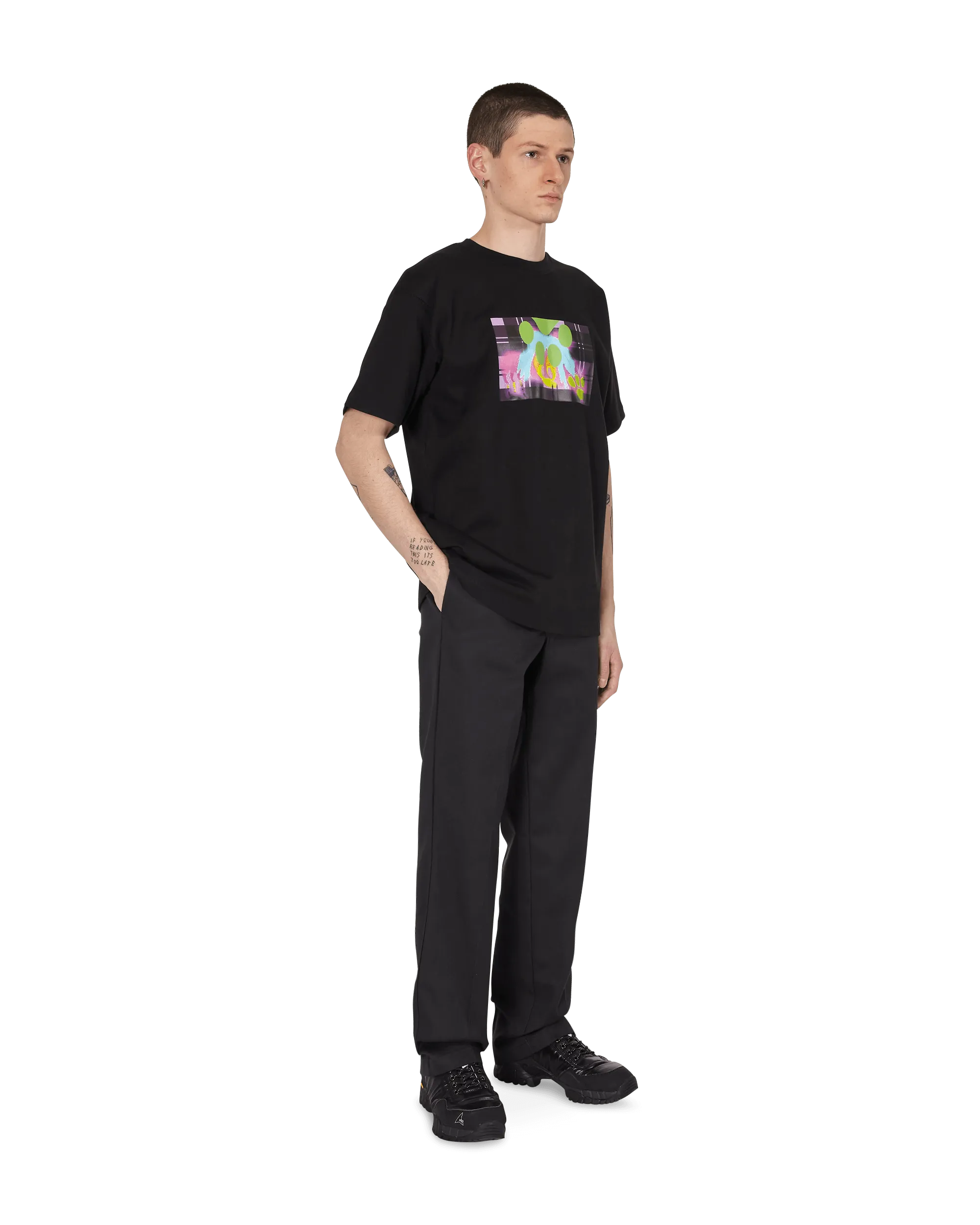 T-shirt Slam Jam Noir