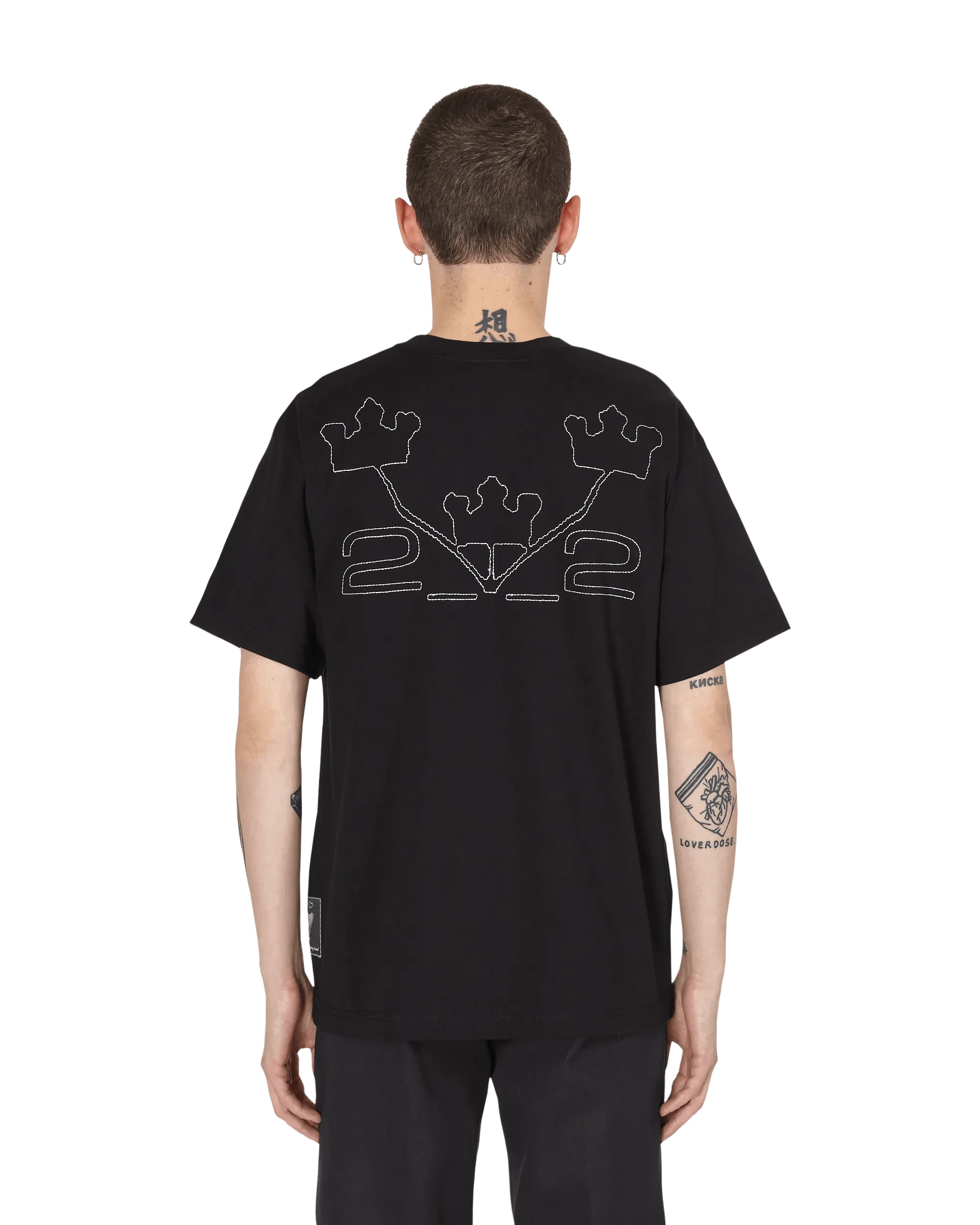 T-shirt Slam Jam Noir