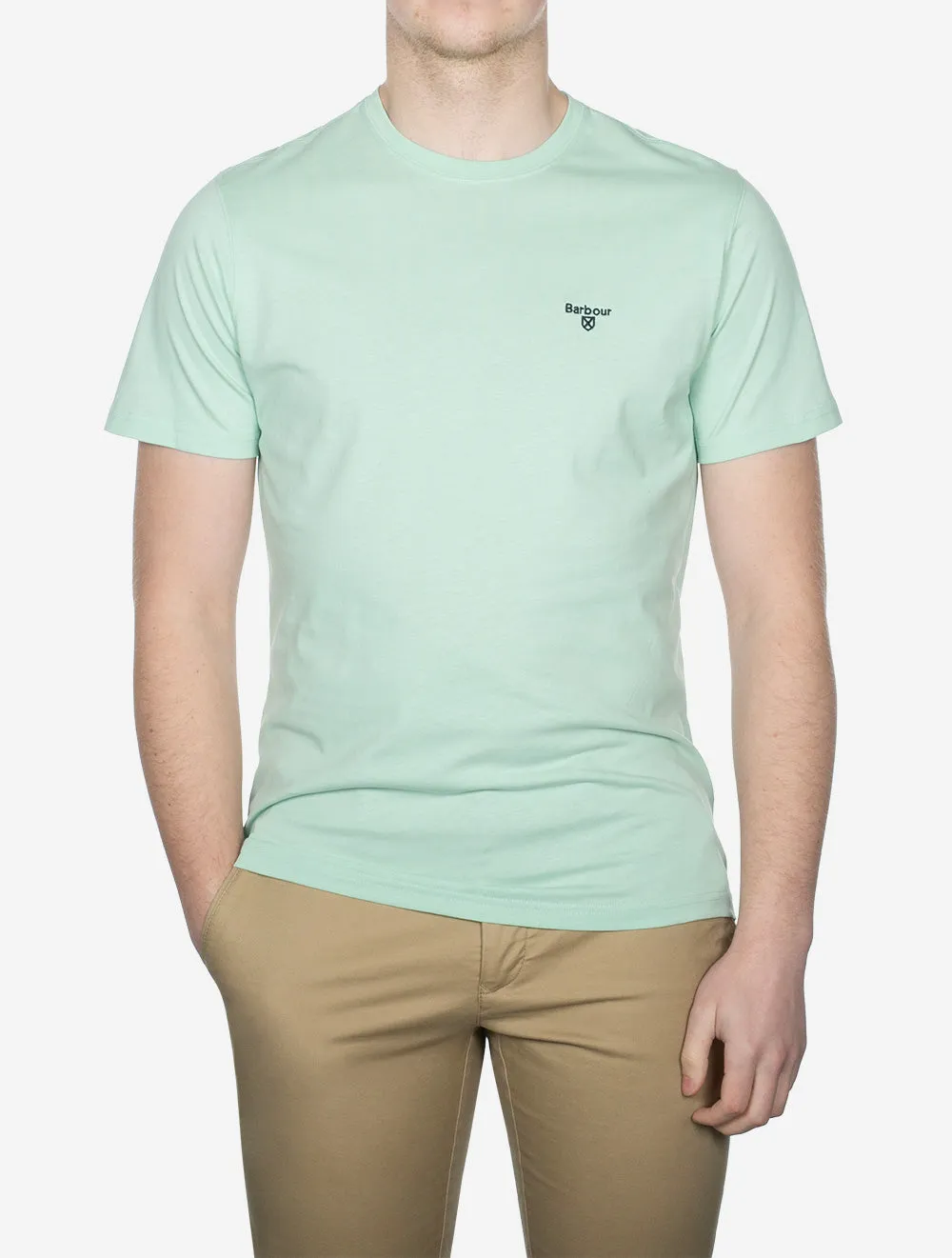 T-Shirt Sportif Vert Poussière