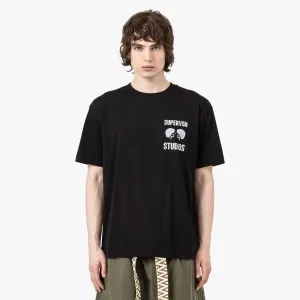 T-shirt Supervsn Reflection / Noir