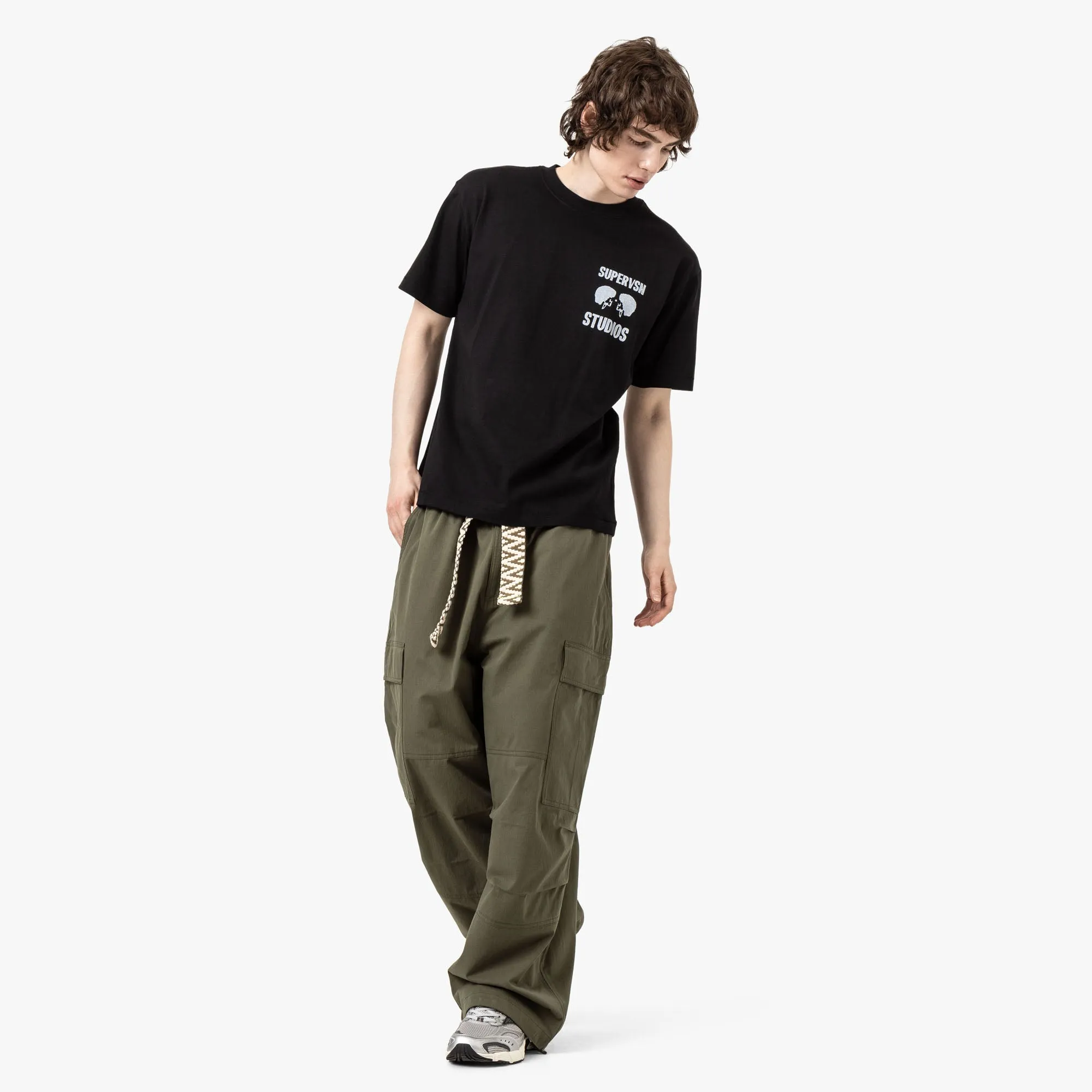 T-shirt Supervsn Reflection / Noir