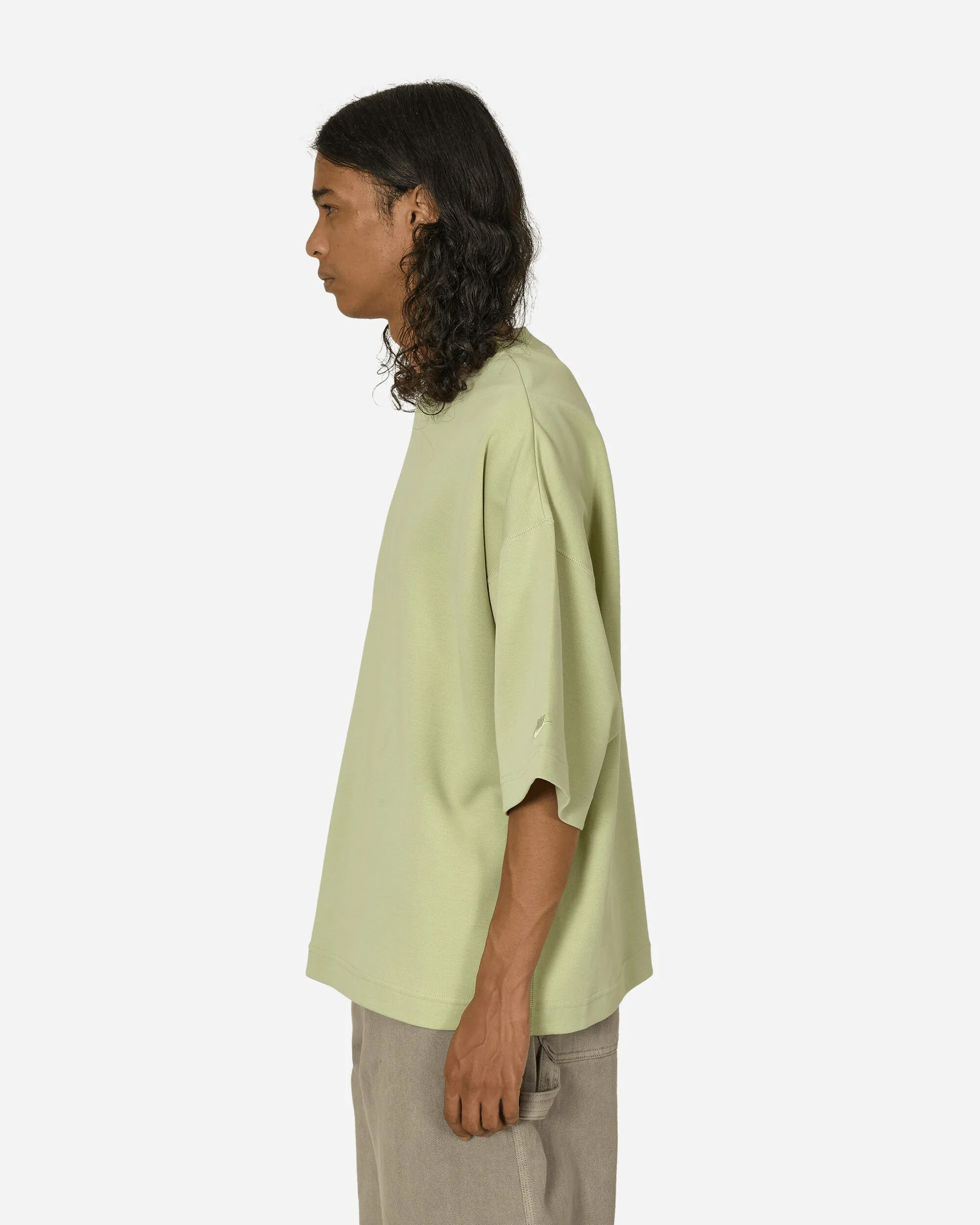 T-shirt en polaire à manches courtes Tech Olive Aura