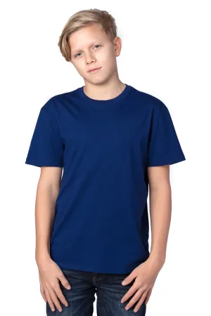 Threadfast Apparel T-shirt à manches courtes Ultimate pour jeunes - Bleu marine