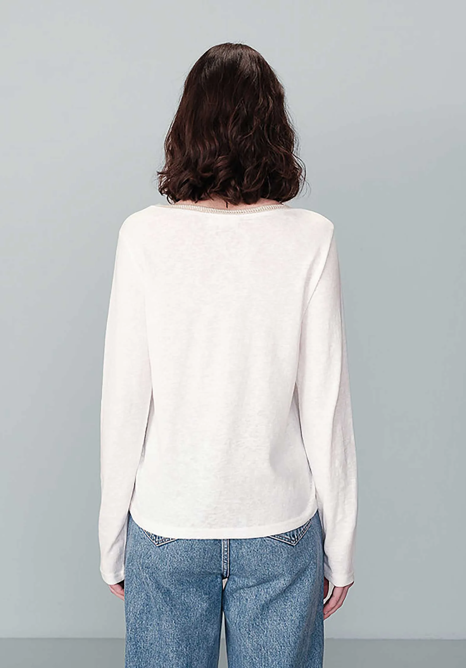 T-shirt Nisi Écru