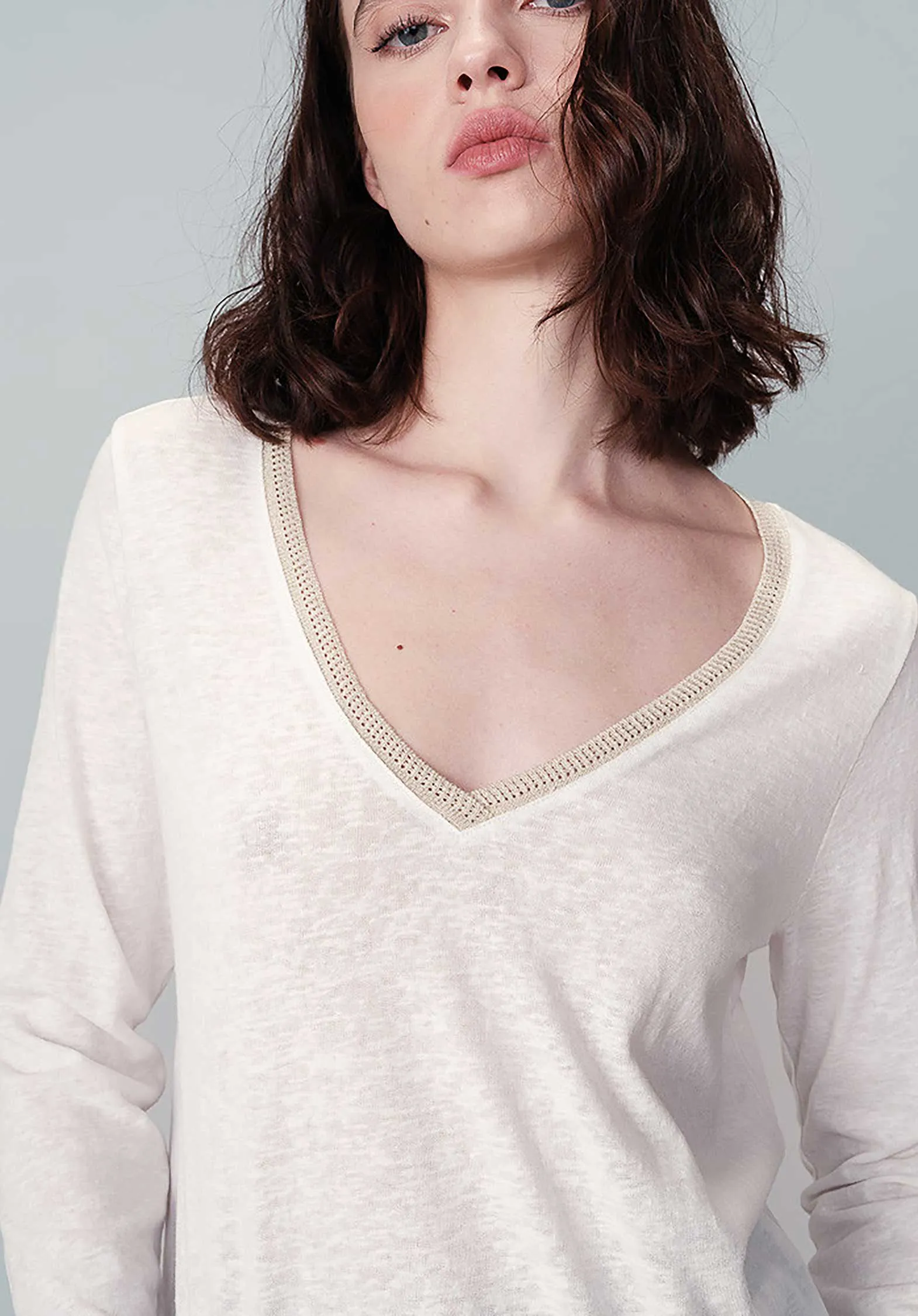 T-shirt Nisi Écru