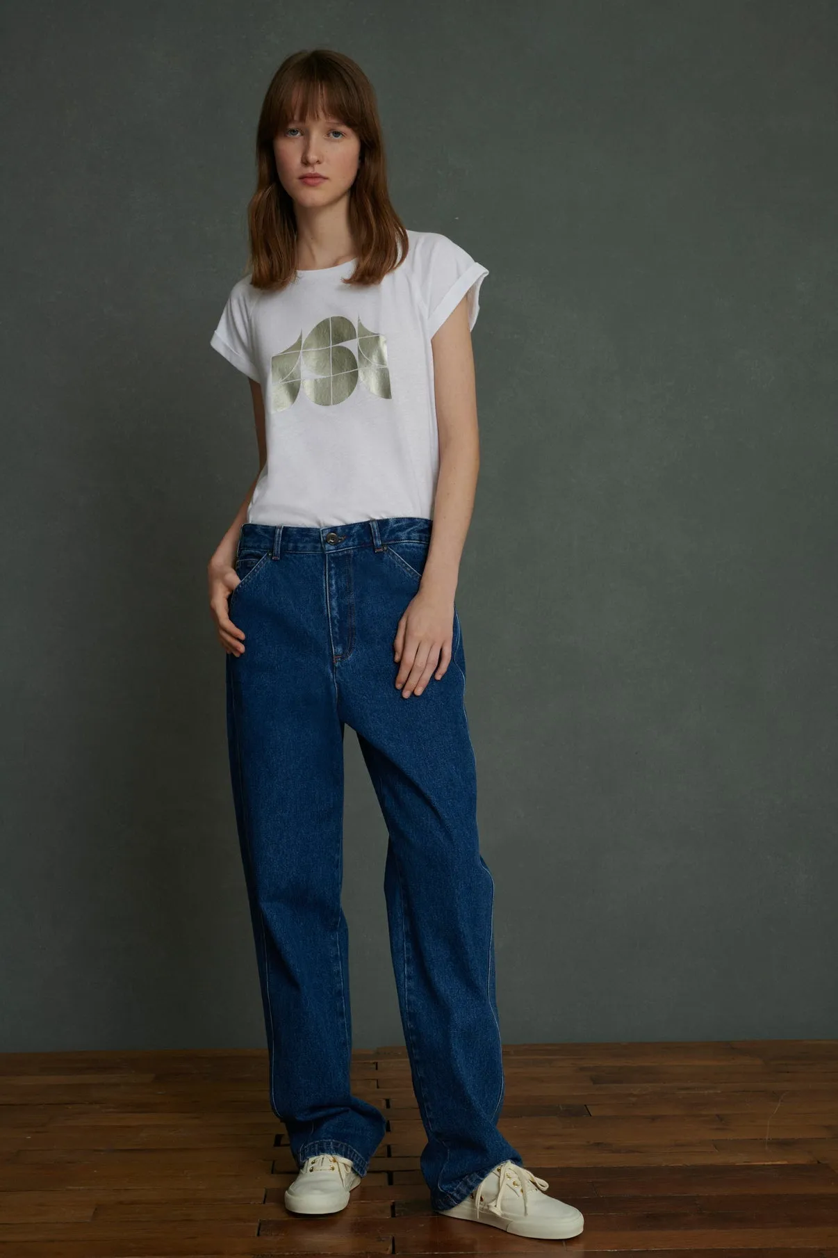 T-shirt Valentina Blanc