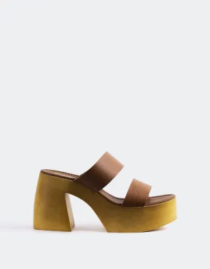 Vyronas Cuir Brun Clair