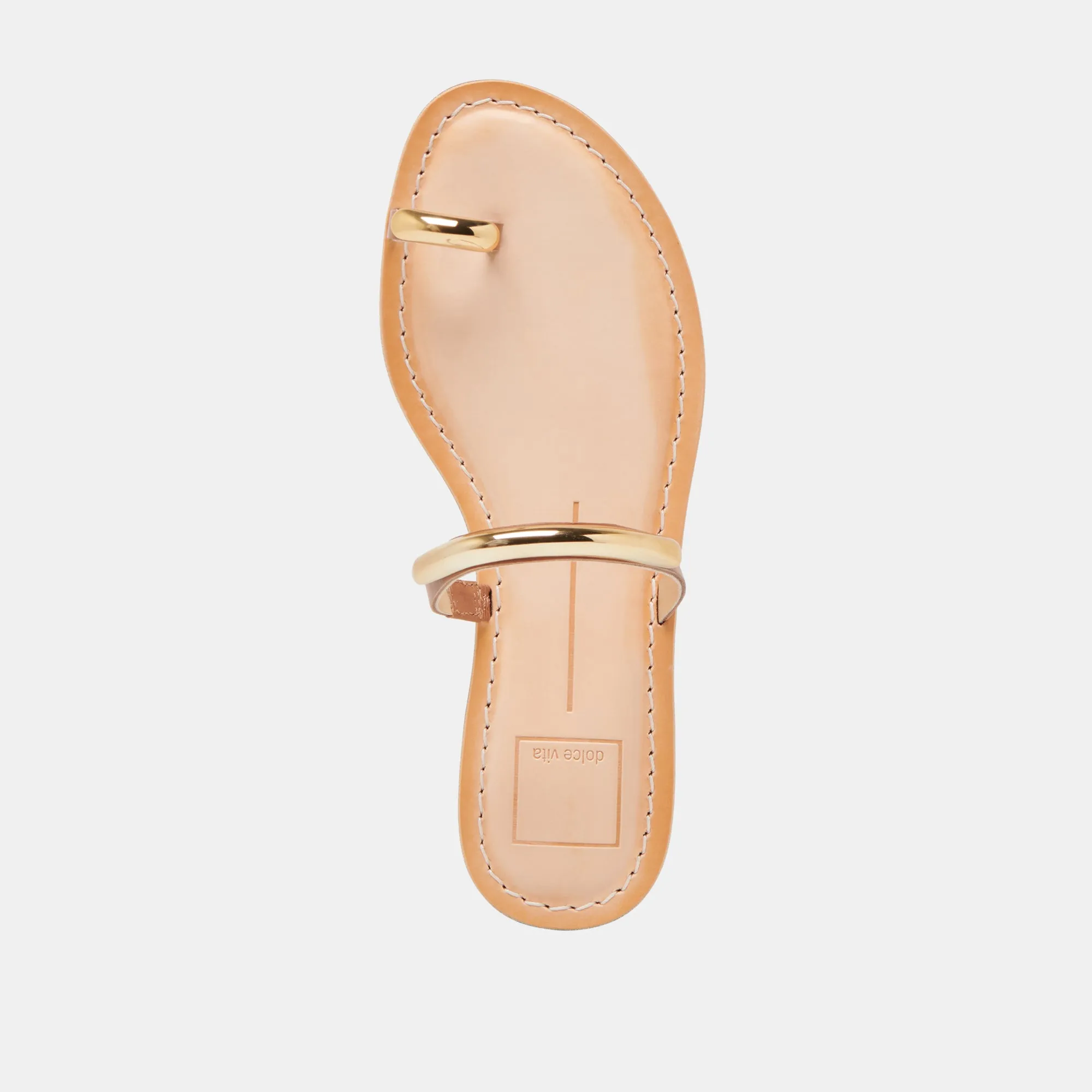 SANDALES WINK WIDE EN CUIR SADDLE