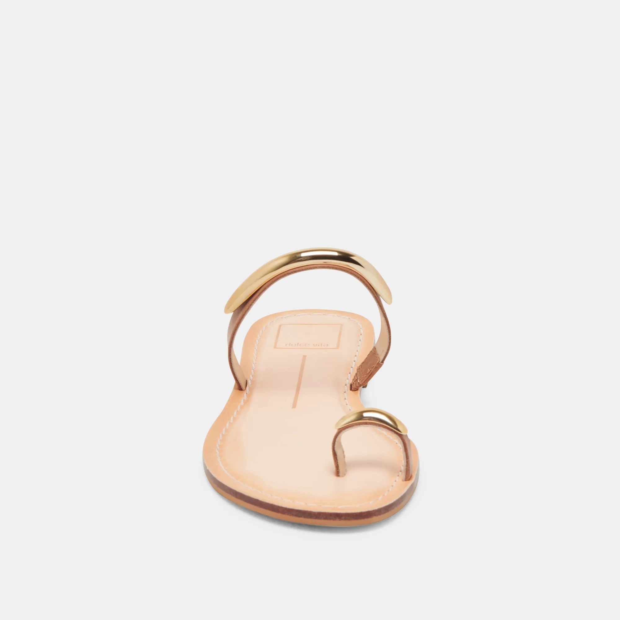 SANDALES WINK WIDE EN CUIR SADDLE