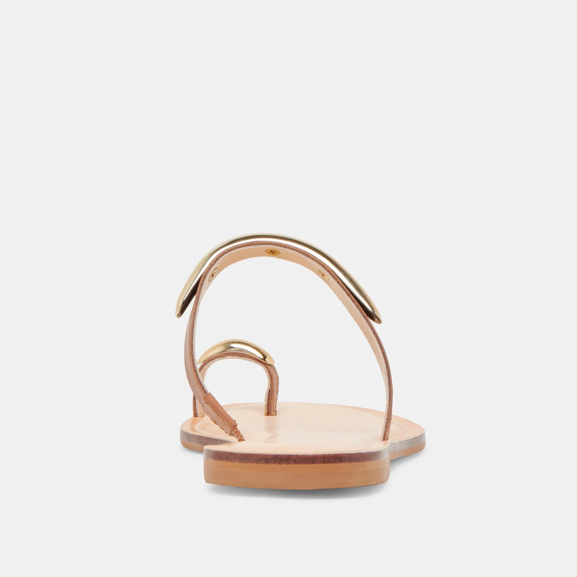 SANDALES WINK WIDE EN CUIR SADDLE