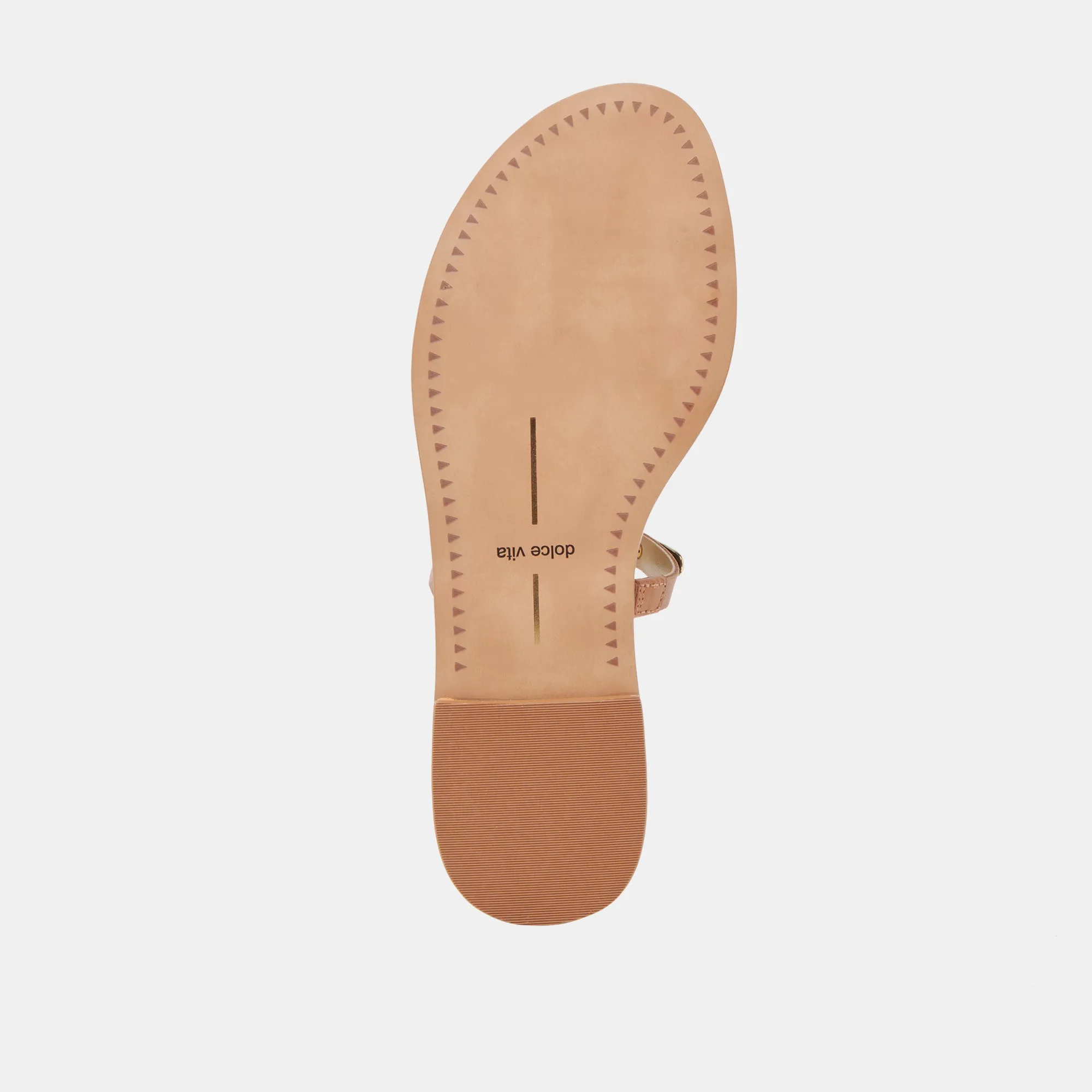 SANDALES WINK WIDE EN CUIR SADDLE